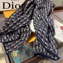 Dior迪奧頂級真絲羊絨方巾