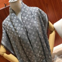 LV新款  Telling Monogram絲羊毛長圍巾