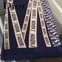 Dior迪奧原單暗紋提花羊絨方巾
