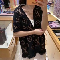 LV MONOGRAM GIANT JUNGLE LOGOMANIA 圍巾