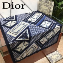 Dior迪奧原單暗紋提花羊絨圍巾
