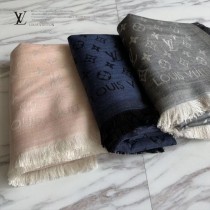 LV新款  Telling Monogram絲羊毛長圍巾