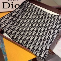Dior迪奧頂級真絲羊絨方巾