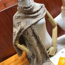 LV MONOGRAM GIANT JUNGLE LOGOMANIA 圍巾