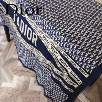 Dior迪奧原單暗紋提花羊絨方巾