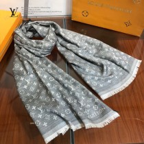 LV新款  Telling Monogram絲羊毛長圍巾