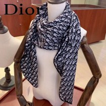 Dior迪奧頂級真絲羊絨方巾
