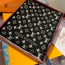 Lv 羊絨斜紋長巾