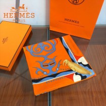 HERMES愛馬仕絲羊絨方巾