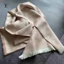 LV新款  Telling Monogram絲羊毛長圍巾