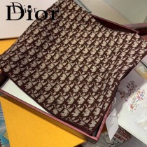 Dior迪奧頂級真絲羊絨方巾