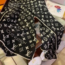 Lv 羊絨斜紋長巾