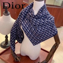 Dior迪奧頂級真絲羊絨方巾