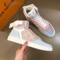 LV  炫彩高幫運動鞋 官網限定款