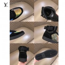 LV  炫彩高幫運動鞋 官網限定款