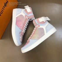 LV  炫彩高幫運動鞋 官網限定款