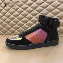 LV  炫彩高幫運動鞋 官網限定款