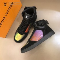 LV  炫彩高幫運動鞋 官網限定款