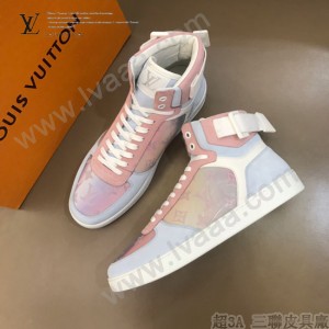 LV  炫彩高幫運動鞋 官網限定款