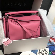 LOEWE 033-1 LOEWE 羅意威 puzzle mini原單拼接包