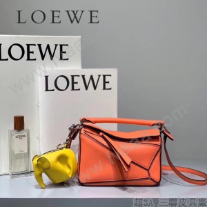 LOEWE 033-5 LOEWE 羅意威 puzzle mini原單拼接包