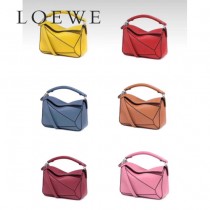 LOEWE 033-8 LOEWE 羅意威 puzzle mini原單拼接包