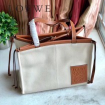 LOEWE 035-2  LOEWE 羅意威  lbiza限量系列cushion tote bag購物袋