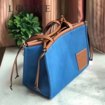 LOEWE 035-4  LOEWE 羅意威  lbiza限量系列cushion tote bag購物袋