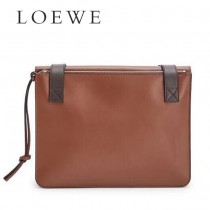 LOEWE 034 LOEWE 羅意威  gusset flat messenger bag原單男士斜挎包