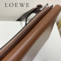 LOEWE 034 LOEWE 羅意威  gusset flat messenger bag原單男士斜挎包