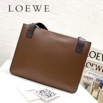 LOEWE 034 LOEWE 羅意威  gusset flat messenger bag原單男士斜挎包
