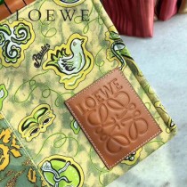 LOEWE 035-1  LOEWE 羅意威  lbiza限量系列cushion tote bag購物袋