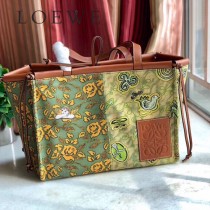 LOEWE 035-1  LOEWE 羅意威  lbiza限量系列cushion tote bag購物袋