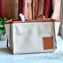 LOEWE 035-2  LOEWE 羅意威  lbiza限量系列cushion tote bag購物袋