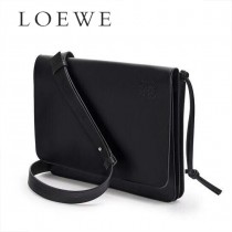 LOEWE 034-1 LOEWE 羅意威  gusset flat messenger bag原單男士斜挎包