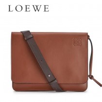 LOEWE 034 LOEWE 羅意威  gusset flat messenger bag原單男士斜挎包