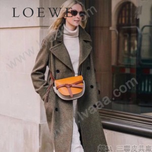 LOEWE 039-12 羅意威  秋冬全新Gate手袋原單馬鞍包