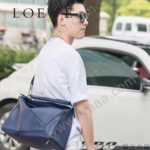 LOEWE 046-3  LOEWE  061607 羅意威  Puzzle 大号男士斜背包