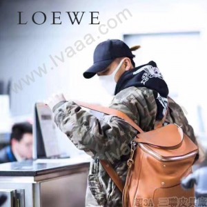 LOEWE 045 羅意威 GOYA  BACKPACK系列 原單男士 雙肩包