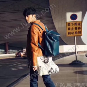 LOEWE 045-1 羅意威 GOYA  BACKPACK系列 原單男士 雙肩包