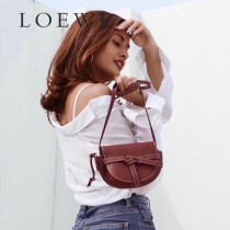 LOEWE 049-3 羅意威  MINI秋冬全新Gate手袋原單馬鞍包