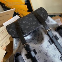 M41379 銀黑花 CHRISTOPHER 小號雙肩包