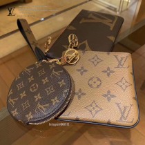M68756 原單經典Monogram 帆布於三款手拿包變幻格調
