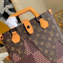 M45340 原單2020秋冬新款NIGO聯名系列超大號棋盤融合經典monogram