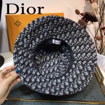 Dior迪奧官網新漁夫帽 字母印花logo 大帽檐遮陽帽，爆款漁夫帽
