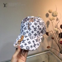 LV 路易威登LV原單帽子動物系列logo棒球帽，個性十足 高端大氣 休閑又有範 百搭款 時尚達人必備款