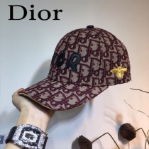 Dior迪奧，專櫃原單 鴨舌帽，金線小蜜蜂
