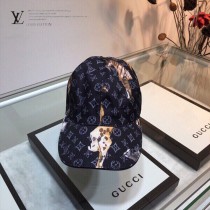LV 路易威登LV原單帽子動物系列logo棒球帽，個性十足 高端大氣 休閑又有範 百搭款 時尚達人必備款