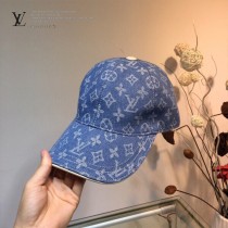 LV 路易威登 包邊皮牛仔棒球帽