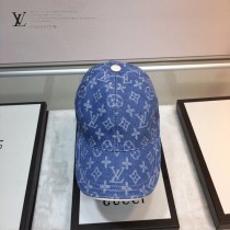 LV 路易威登 包邊皮牛仔棒球帽
